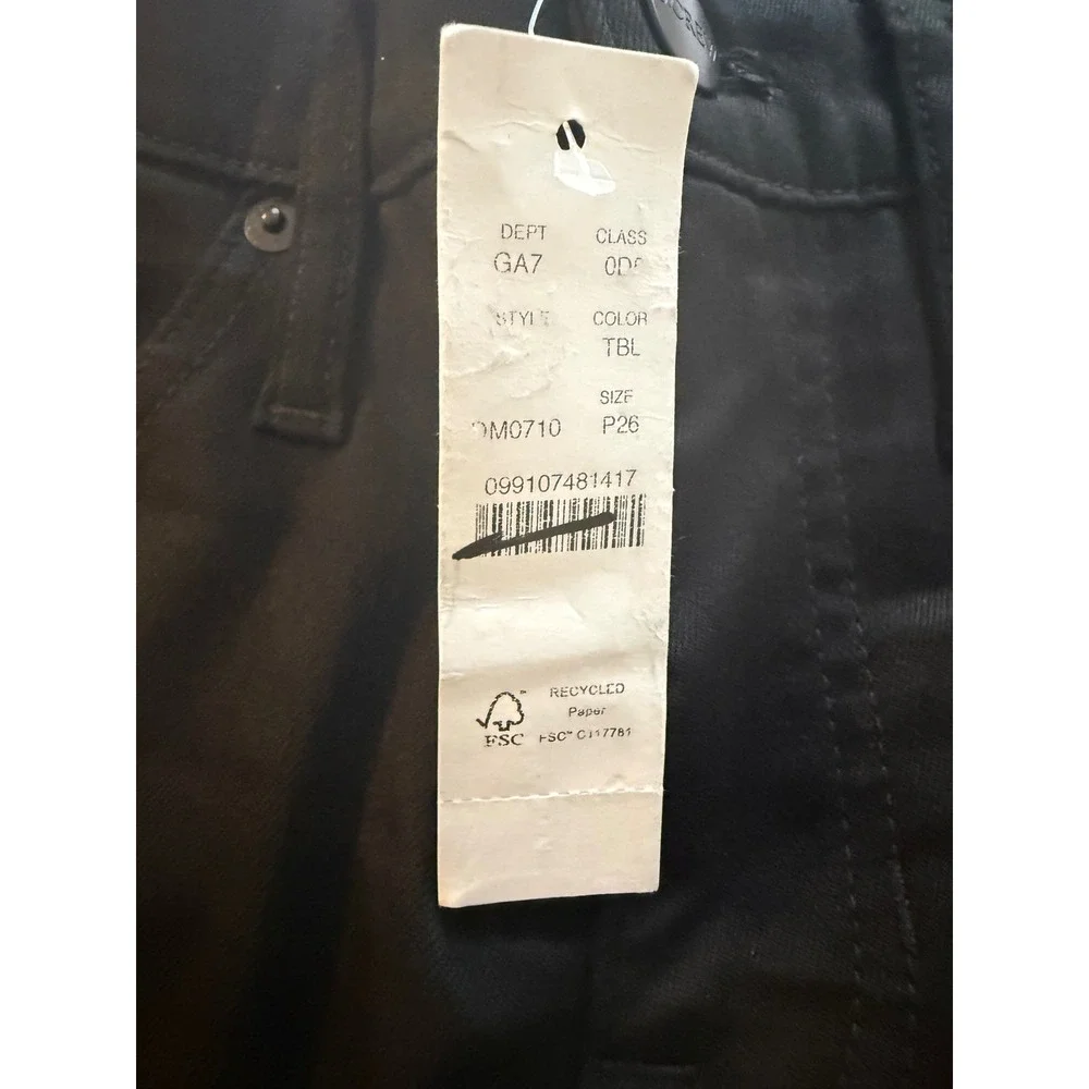 J.Crew Petite slim jean Black NWT Size‎ 26P
